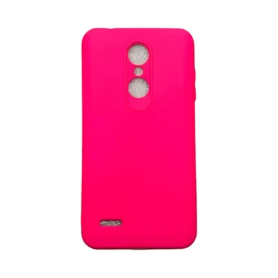 Capa Lg K11 / K11 Plus / K10 2018 Silicone Aveludada Colorida Capinha Anti Impacto Lg K11 / K10 2018:pink