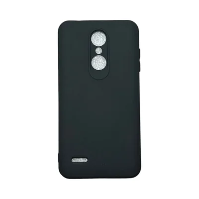 Capa Lg K11 / K11 Plus / K10 2018 Silicone Aveludada Colorida Capinha Anti Impacto Lg K11 / K10 2018:preto