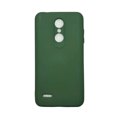 Capa Lg K11 / K11 Plus / K10 2018 Silicone Aveludada Colorida Capinha Anti Impacto Lg K11 / K10 2018:verde Escuro