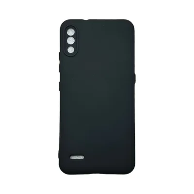 Capa Lg K22 / K22 Plus Silicone Aveludada Colorida Capinha Anti Impacto K22 / K22 Plus:preto