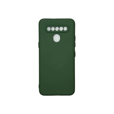 Capa Lg K41s / K51s Protege Ao Redor Da Câmera Silicone Aveludada Colorida Case Capinha Anti Impacto Lg K51s \ K41s:verd