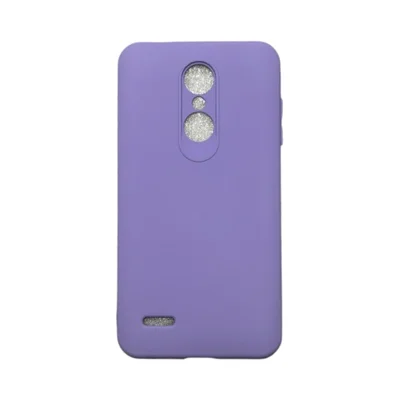 Capa Lg K11 / K11 Plus / K10 2018 Silicone Aveludada Colorida Capinha Anti Impacto Lg K11 / K10 2018:roxo