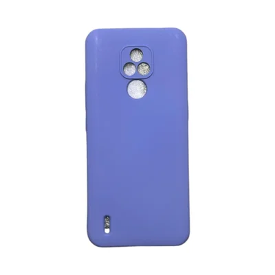 Capa Moto E7 Silicone Aveludada Protege Câmera Colorida Capinha Anti Impacto Moto E7:roxo