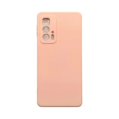 Capa Moto Edge 20 Pro Silicone Aveludada Protege Câmera Colorida Capinha Anti Impacto Moto Edge 20 Pro:rosa 02
