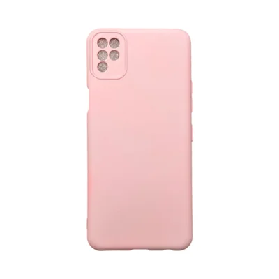 Capa Lg K52 Silicone Aveludada Protege Câmera Colorida Capinha Anti Impacto Lg K52:rosa Bebê