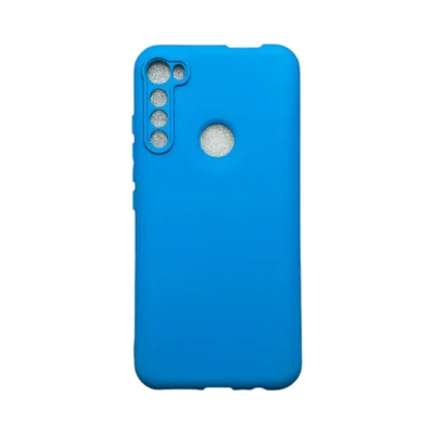 Capa Moto One Fusion Plus Silicone Aveludada Protege Câmera Colorida Capinha Anti Impacto Moto One Fusion Plus:azul Pisc
