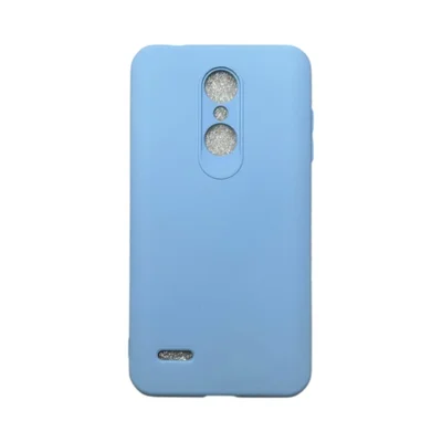 Capa Lg K11 / K11 Plus / K10 2018 Silicone Aveludada Colorida Capinha Anti Impacto Lg K11 / K10 2018:azul Bebê