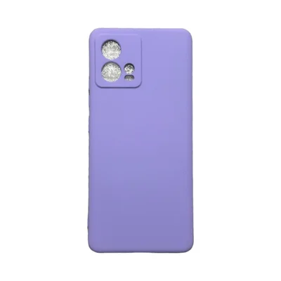 Capa Moto Edge 30 Fusion Silicone Aveludada Protege Câmera Colorida Capinha Anti Impacto Moto Edge 30 Fusion:lilás