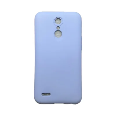 Capa Lg K10 2017 Silicone Aveludada Colorida Capinha Anti Impacto Lg K10 2017:lilas