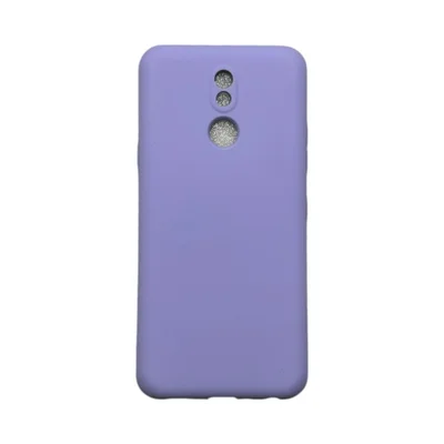 Capa Lg K12 / K12  Plus Silicone Aveludada Colorida Capinha Anti Impacto K12 / K12 Plus:lilás