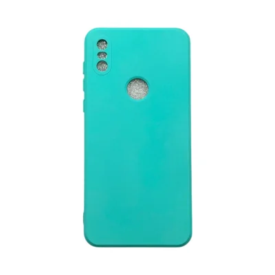 Capa Moto One Silicone Aveludada Protege Câmera Colorida Capinha Anti Impacto Moto One:verde Água
