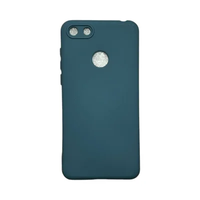 Capa Moto E6 Play Silicone Aveludada Protege Câmera Colorida Capinha Anti Impacto Moto E6 Play:cinza Escuro