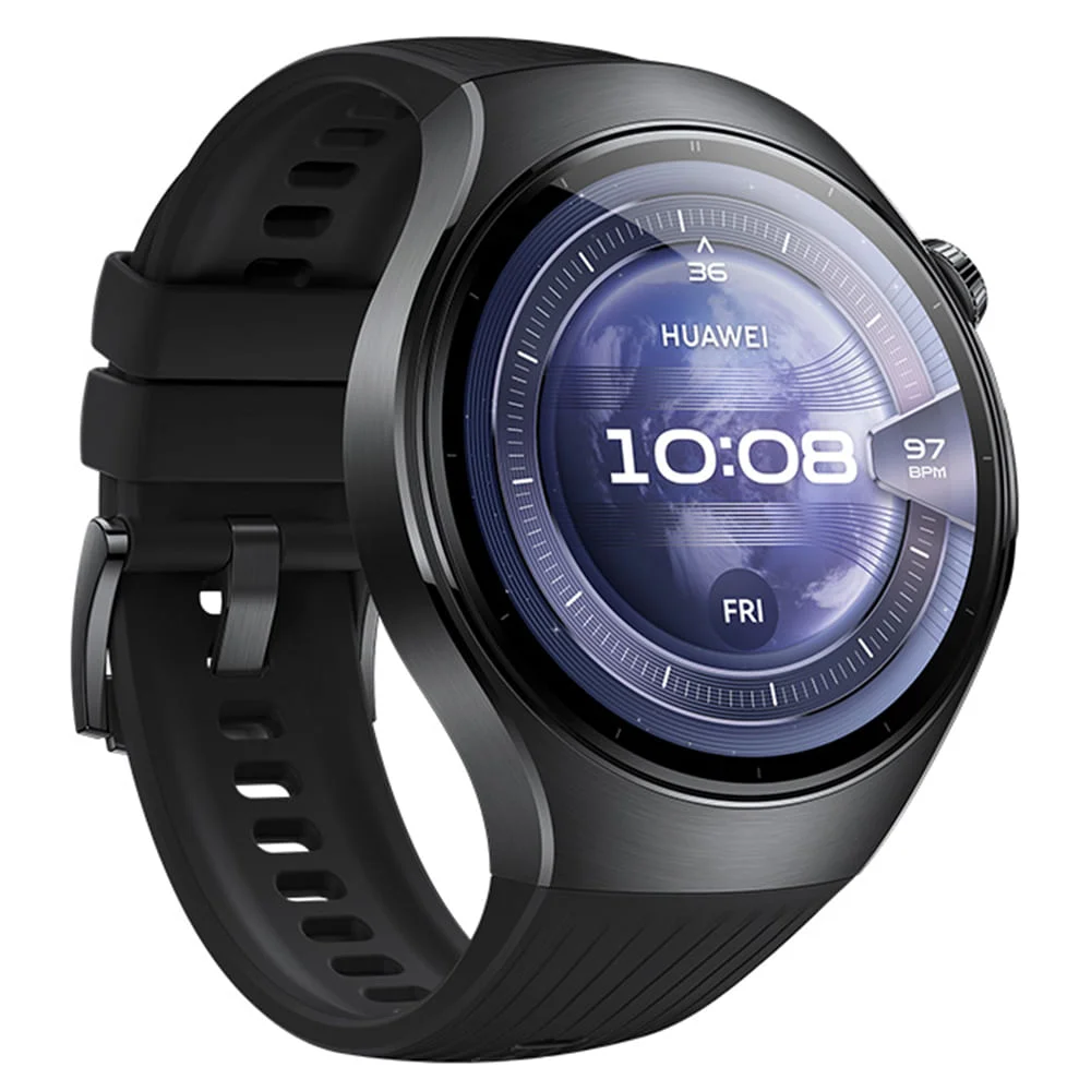 Imagem 2 de 5 do produto Smartwatch Huawei Watch 5 Preto Com 46mm, Multiira Em Fluoroelastômero, Bluetooth E 32gb - Bivolt - Encomenda