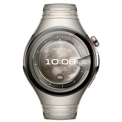 Smartwatch Huawei Watch 5 46mm Titânio, Tecnologia X-tap Multissensor, Chamadas De Celular Com Esim - Bivolt