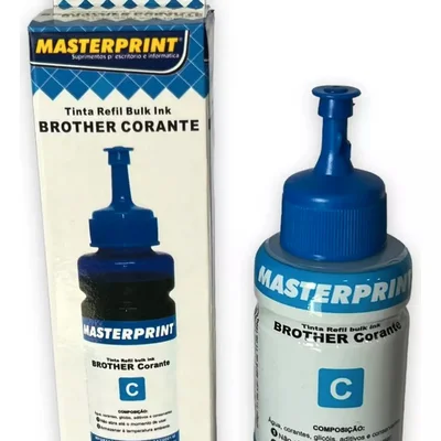 Tinta Ciano Corante Compatível Para Brother T310 T510 T710 T810 T910 T4500 100ml