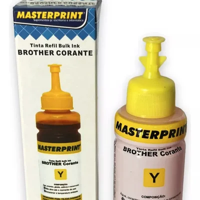 Tinta Yellow Corante Compatível Para Brother T310 T510 T710 T810 T910 T4500 100ml