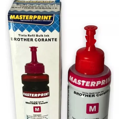 Tinta Magenta Corante Compatível Para Brother T310 T510 T710 T810 T910 T4500 100ml