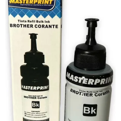 Tinta Black Corante Compatível Para Brother T310 T510 T710 T810 T910 T4500 100ml