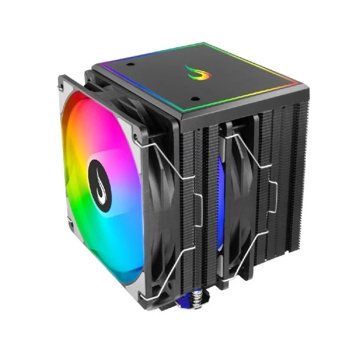 Imagem 5 de 5 do produto Air Cooler Gamer Rise Mode Storm 8 Black ARGB - Rm-acst-aRGB-b.