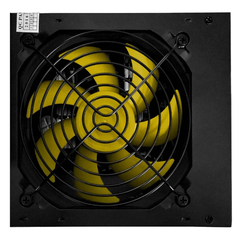 Imagem 3 de 3 do produto Fonte Atx Gamer 500w Reais Cooler 120mm Brx PCi Express
