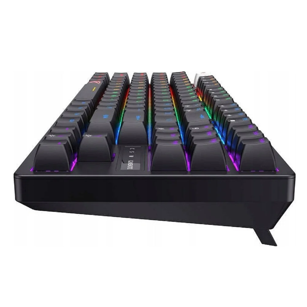 Imagem 3 de 3 do produto Teclado Gamer Mecânico Com Fio Havit Kb892l RGB Usb Preto
