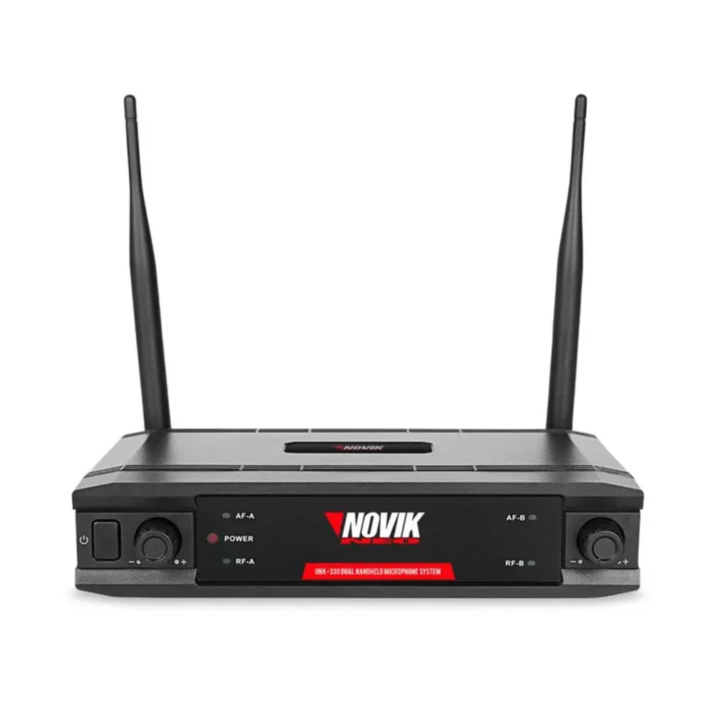 Imagem 4 de 4 do produto Microfone Uhf Dupla Frequência Fixa Transmissão Digital