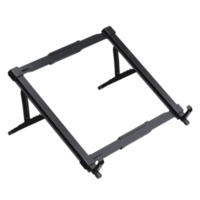 Suporte P/ Notebook Regulavel Preto Reliza Plastic Abs