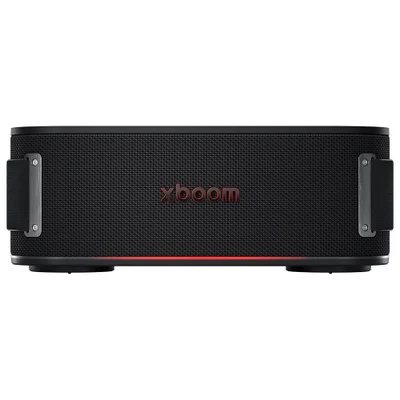 Caixa De Som Bluetooth Lg Xboom Bounce By Will.i.am Preta, Som Ia, Bateria De Até 30 Horas À Prova D´água Ip67 - Bivolt