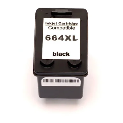 Cartucho De Tinta Preto Compatível 664xl 664 Para Hp 1115 F5s21a 2136 F5s30a 3636 3836 4536 14ml
