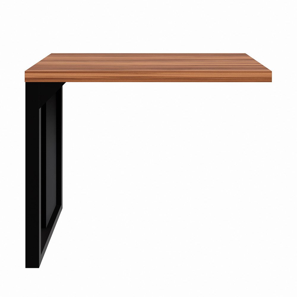 Mesa Escrivaninha Office 90cm Auxiliar Direita/esquerda Pé Quadro Web Office