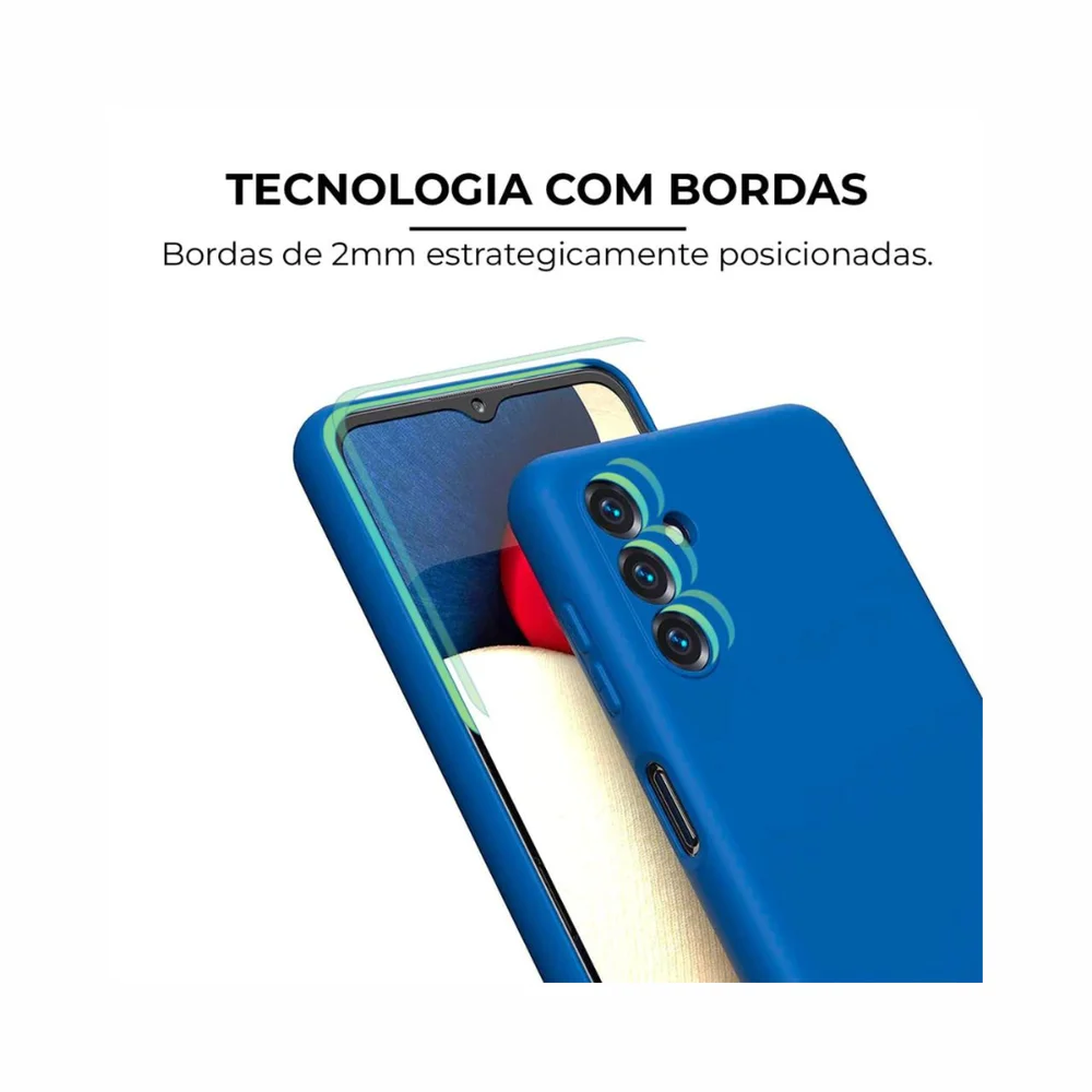 Imagem 3 de 5 do produto Capa Protetora Aveludada Para Xiaomi Com Proteção Completa