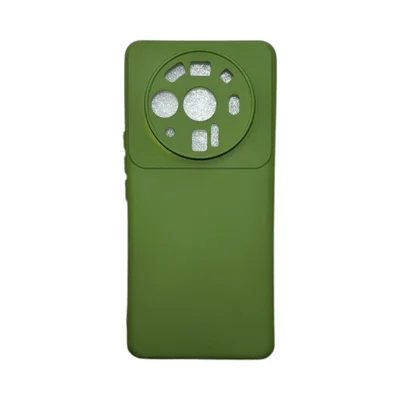 Capa Xiaomi Mi 12 Ultra Silicone Aveludada Protege Câmera Colorida Capinha Anti Impacto Mi 12 Ultra:verde Militar