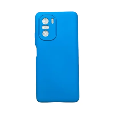 Capa Xiaomi Poco F3 / Mi 11i  Silicone Aveludada Protege Câmera Colorida Capinha Anti Impacto Poco F3 / Mi 11i:azul Pisc