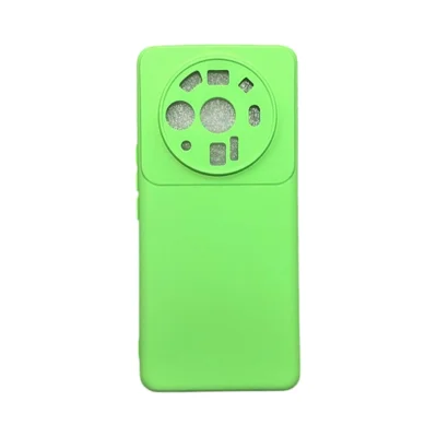 Capa Xiaomi Mi 12 Ultra Silicone Aveludada Protege Câmera Colorida Capinha Anti Impacto Mi 12 Ultra:verde Folha
