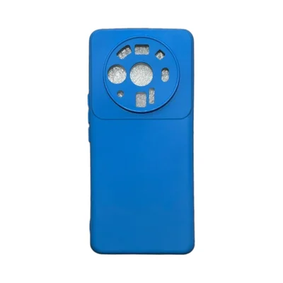 Capa Xiaomi Mi 12 Ultra Silicone Aveludada Protege Câmera Colorida Capinha Anti Impacto Mi 12 Ultra:azul