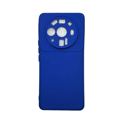 Capa Xiaomi Mi 12 Ultra Silicone Aveludada Protege Câmera Colorida Capinha Anti Impacto Mi 12 Ultra:azul Bic
