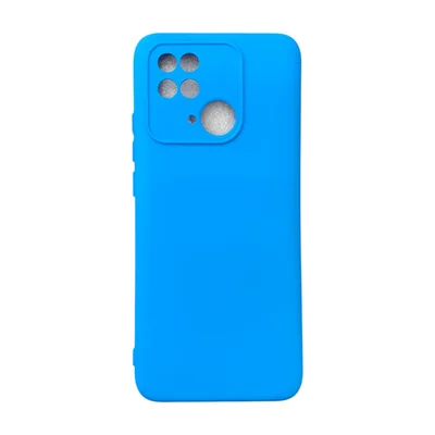 Capa Xiaomi Redmi 10c / Poco C40 Silicone Aveludada Protege Câmera Colorida Capinha Anti Impacto Redmi 10c / Poco C40:az