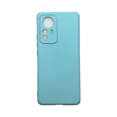 Capa Xiaomi Mi 12 Pro Silicone Aveludada Protege Câmera Colorida Capinha Anti Impacto Mi 12 Pro:turquesa