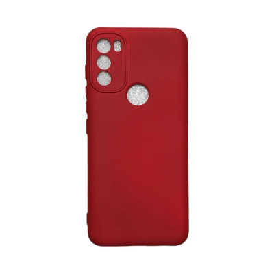 Capa Moto G71 5g Silicone Aveludada Protege Câmera Colorida Capinha Anti Impacto Moto G71 5g:vermelho 02