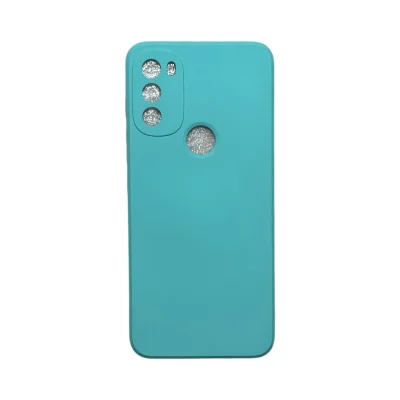 Capa Moto G71 5g Silicone Aveludada Protege Câmera Colorida Capinha Anti Impacto Moto G71 5g:turquesa 02