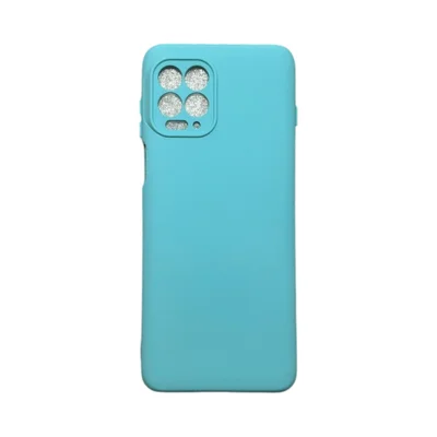 Capa Moto G100 Silicone Aveludada Protege Câmera Colorida Capinha Anti Impacto Moto G100:turquesa