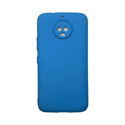 Capa Moto G5s Plus Silicone Aveludada Colorida Capinha Anti Impacto Moto G5s Plus:azul