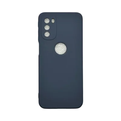 Capa Moto G41 Silicone Aveludada Protege Câmera Colorida Capinha Anti Impacto Cor:cinza Escuro