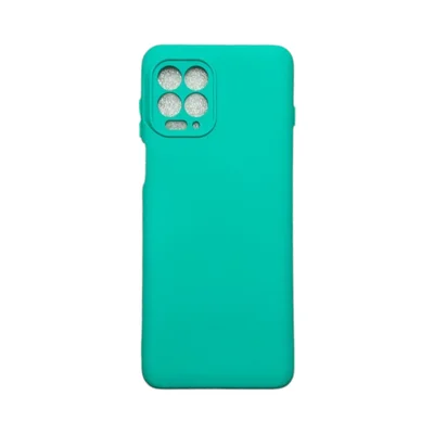 Capa Moto G100 Silicone Aveludada Protege Câmera Colorida Capinha Anti Impacto Moto G100:verde Água