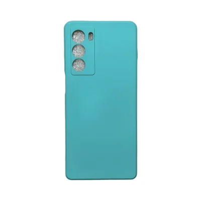 Capa Moto G200 Silicone Aveludada Protege Câmera Colorida Capinha Anti Impacto Moto G200:turquesa