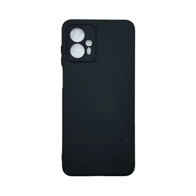 Capa Moto G13 / G23 Silicone Aveludada Protege Câmera Colorida Capinha Anti Impacto G13 / G23:preto