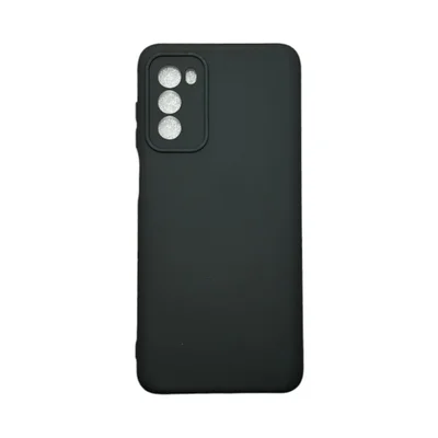Capa Moto G52 / G82 Silicone Aveludada Protege Câmera Colorida Capinha Anti Impacto Moto G52:preto