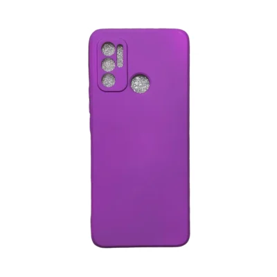 Capa Moto G60 Silicone Aveludada Protege Câmera Colorida Capinha Anti Impacto Moto G60:roxo 02