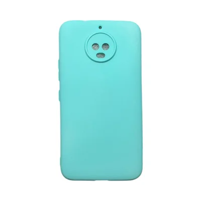 Capa Moto G5s Plus Silicone Aveludada Colorida Capinha Anti Impacto Moto G5s Plus:turquesa