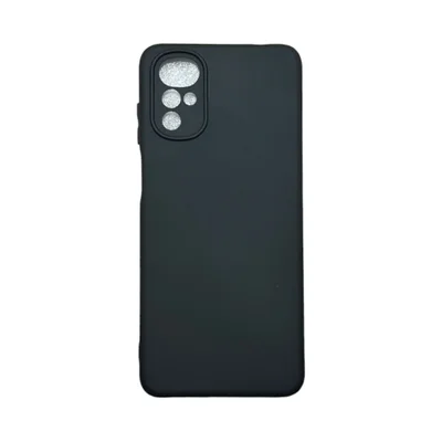 Capa Moto G22 Silicone Aveludada Protege Câmera Colorida Capinha Anti Impacto Moto G22:preto